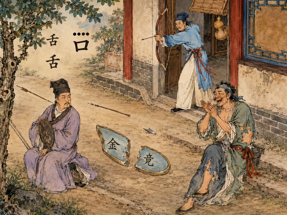 斷易天機 天地否 卦圖